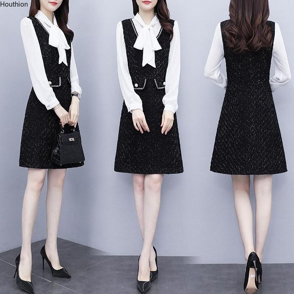 casual dresses women's dress fashion long sleeve v-neck korean splicing summer thin large size chiffon, Black;gray
casual dresses women's dress fashion long sleeve v-neck korean splicing summer thin large size chiffon, Black;gray