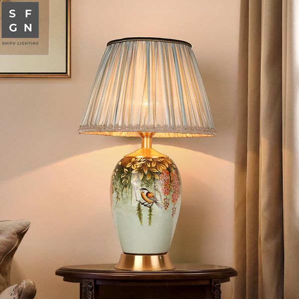 copper table lamp lamp jingdezhen ceramic high-end luxury decorated led table lamps for living room bedroom bedside
copper table lamp lamp jingdezhen ceramic high-end luxury decorated led table lamps for living room bedroom bedside