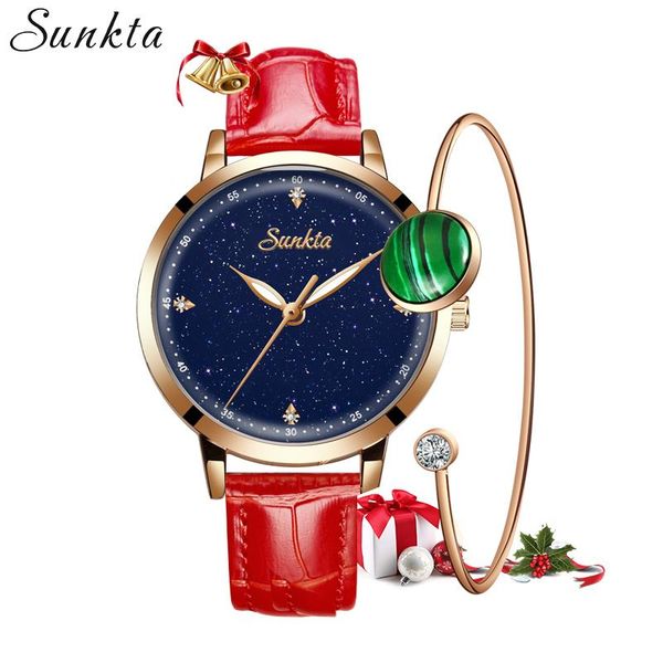 wristwatches sunkta gold luxury women watch brand ladies watches 2021 quartz waterproof women's wristwatch zegarek damski clock gifts, Slivery;brown
wristwatches sunkta gold luxury women watch brand ladies watches 2021 quartz waterproof women's wristwatch zegarek damski clock gifts, Slivery;brown