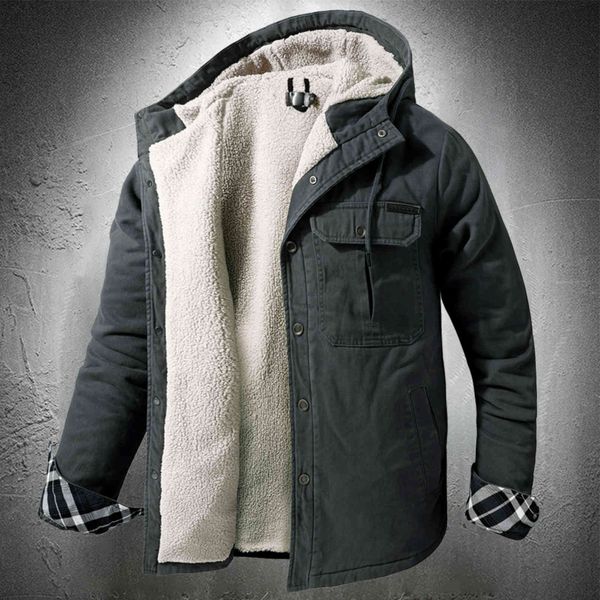 sherpa autumn winter casual thick wool coat warm men's hoodie 2021, Black;brown
sherpa autumn winter casual thick wool coat warm men's hoodie 2021, Black;brown