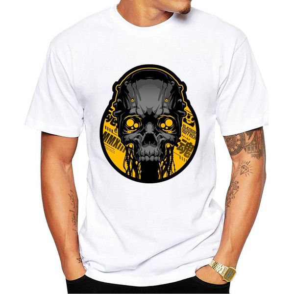 men's t-shirts teehub geek men t-shirt cyber skull printed fashion cool design tshirts short sleeve t shirts essential tee, White;black
men's t-shirts teehub geek men t-shirt cyber skull printed fashion cool design tshirts short sleeve t shirts essential tee, White;black