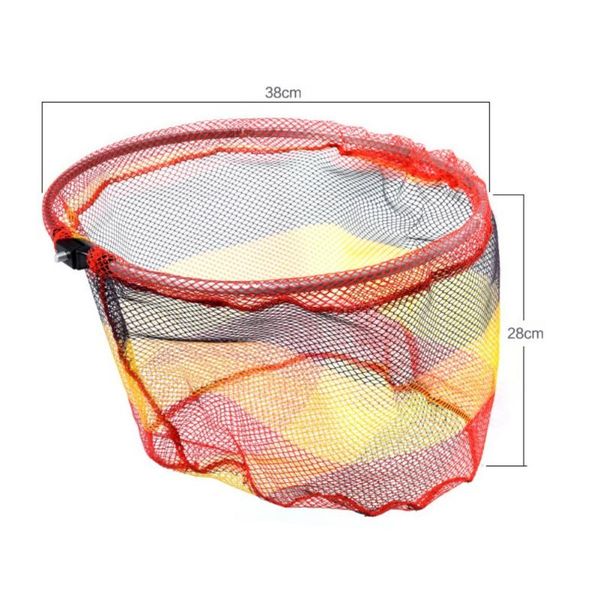 fishing accessories 2021 foldable fish mesh head alloy frame colorful nylon coarse hand landing net keeper brail
fishing accessories 2021 foldable fish mesh head alloy frame colorful nylon coarse hand landing net keeper brail