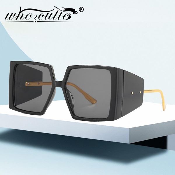 sunglasses fashion thick big oversized women 2021 brand design vintage retro square gradient sun glasses men shades oculos uv400, White;black
sunglasses fashion thick big oversized women 2021 brand design vintage retro square gradient sun glasses men shades oculos uv400, White;black