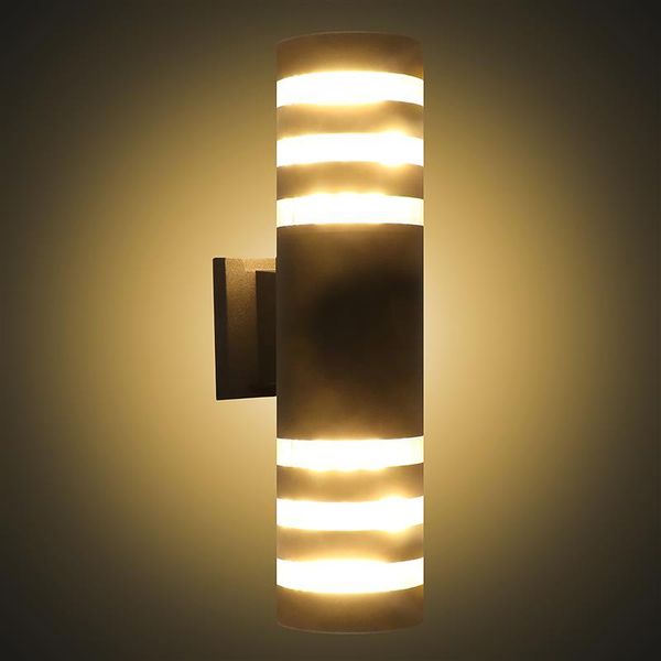 wall lamps outdoor waterproof ip65 up down aluminum cylinder led light modern style dual head e27 lamp ac 85-240v
wall lamps outdoor waterproof ip65 up down aluminum cylinder led light modern style dual head e27 lamp ac 85-240v