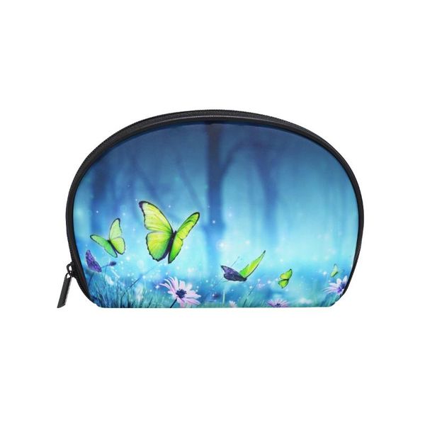 fengju multifuncition shell cosmetic bag purse half moon hanging travel toiletry pouch for girls woman fairy butterfly
fengju multifuncition shell cosmetic bag purse half moon hanging travel toiletry pouch for girls woman fairy butterfly