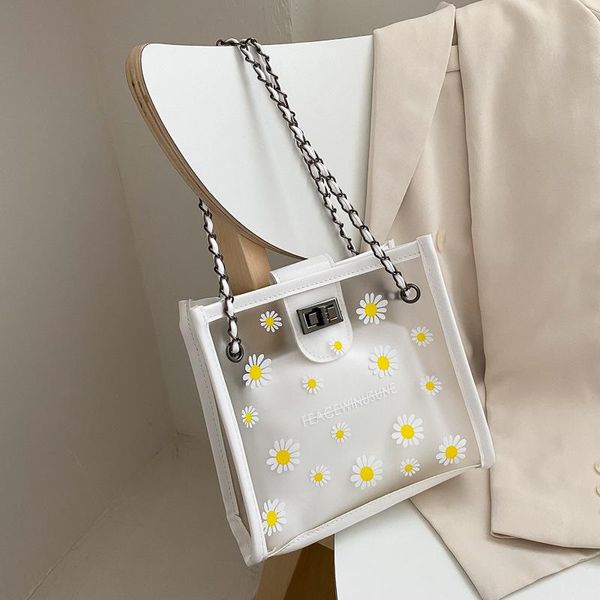 evening bags 2021 trendy women transparent bag shoulder small daisy female clear chain messenger girls handbag
evening bags 2021 trendy women transparent bag shoulder small daisy female clear chain messenger girls handbag