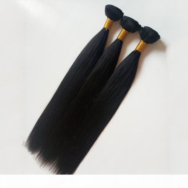 brazilian human hair weaves staright in bulk fashion beautiful for gift, Black 
brazilian human hair weaves staright in bulk fashion beautiful for gift, Black