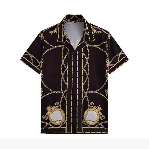 men stripe summer short sleeve buttons hawaiian casual shirt fashion clothes designer shirts plus size, White;black
men stripe summer short sleeve buttons hawaiian casual shirt fashion clothes designer shirts plus size, White;black