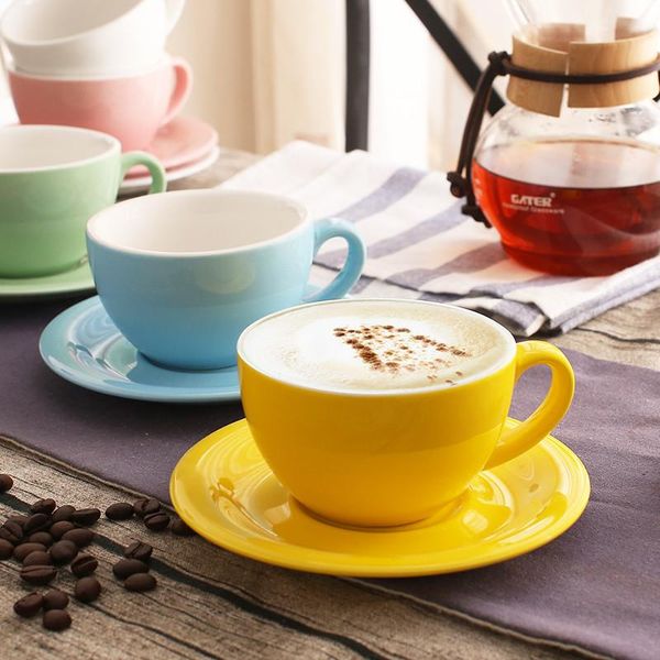 cups & saucers 200ml european macaron wide mouth cappuccino coffee cup with saucer set creative minimalist colored glaze espresso milk mug
cups & saucers 200ml european macaron wide mouth cappuccino coffee cup with saucer set creative minimalist colored glaze espresso milk mug