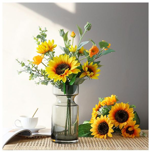 decorative flowers & wreaths wedding decoration custom simulation flower garden party sunflower ornaments home decor arrangement floral deco
decorative flowers & wreaths wedding decoration custom simulation flower garden party sunflower ornaments home decor arrangement floral deco