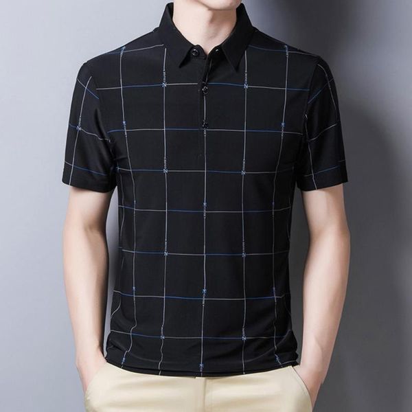 men's casual shirts men plus size plaid texture shirt summer wicking fabric thin style hipster turndown collar for dating, White;black
men's casual shirts men plus size plaid texture shirt summer wicking fabric thin style hipster turndown collar for dating, White;black