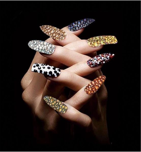 nail art decorations 7 colors mixed 5 sizes/set of ab crystal rhinestone diamond gem 3d glitter decoration beauty, Silver;gold
nail art decorations 7 colors mixed 5 sizes/set of ab crystal rhinestone diamond gem 3d glitter decoration beauty, Silver;gold