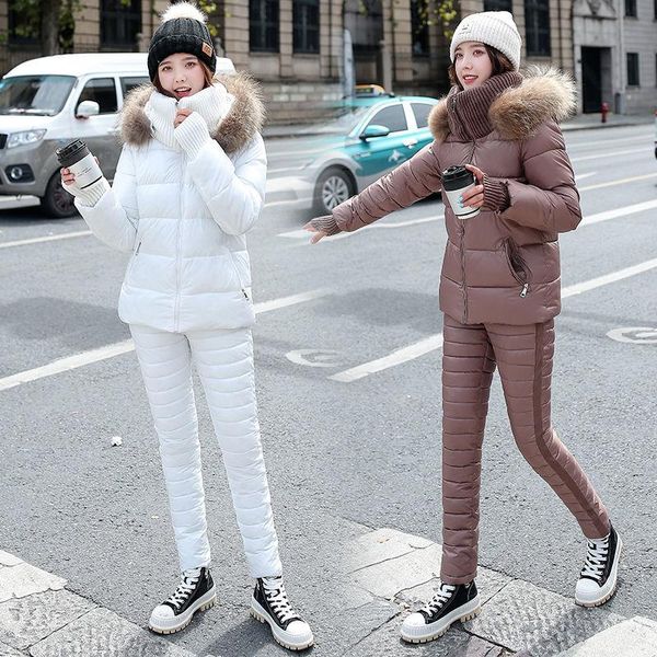 women's two piece pants women 2021 winter outfits sets female hooded coat and cotton thick 2 set ladies casual tracksuit d248, White
women's two piece pants women 2021 winter outfits sets female hooded coat and cotton thick 2 set ladies casual tracksuit d248, White