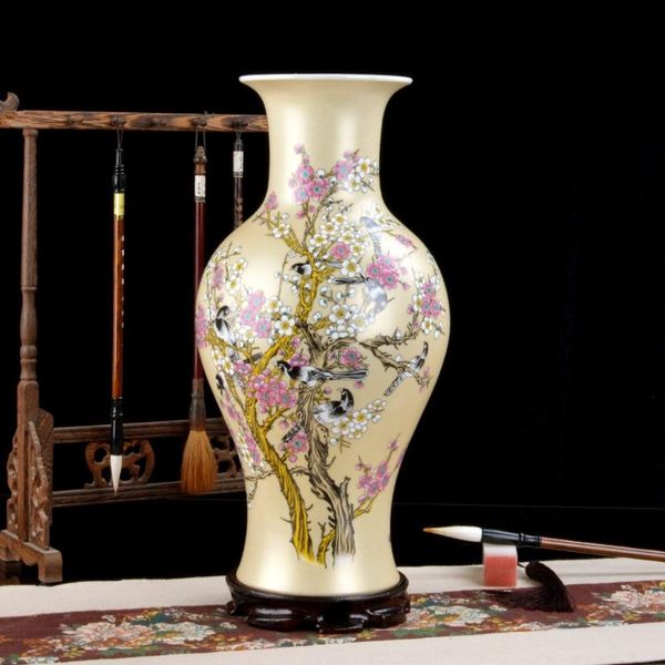 vases ceramic fishtail vase gold glaze plum tree pastel modern home furnishing living room decorative crafts and ornaments decor
vases ceramic fishtail vase gold glaze plum tree pastel modern home furnishing living room decorative crafts and ornaments decor