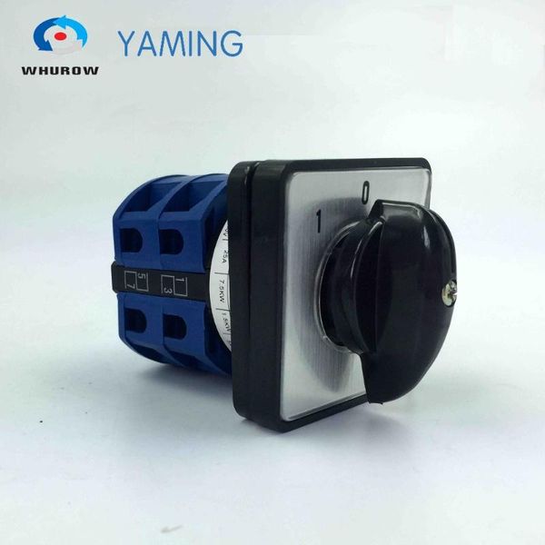 smart home control yaming electric ymw26-25/2 rotating switch 25a 2 poles 3 position (1-0-2) motor circuit changeover cam
smart home control yaming electric ymw26-25/2 rotating switch 25a 2 poles 3 position (1-0-2) motor circuit changeover cam