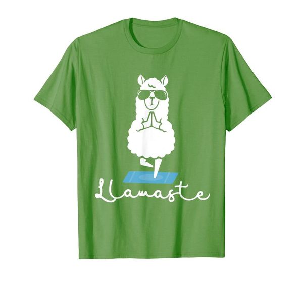 men's t-shirts llamaste yoga funny t-shirt, White;black
men's t-shirts llamaste yoga funny t-shirt, White;black