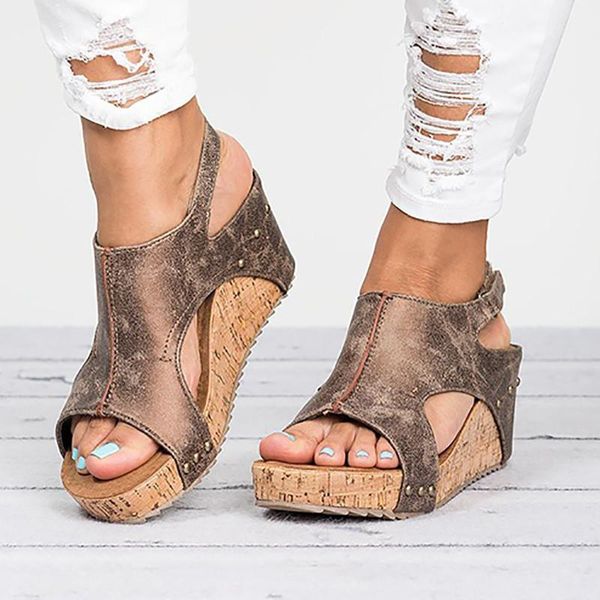 women sandals 2021 platform sandals wedges shoes for women heels sandalias mujer summer shoes leather wedge heels, Black
women sandals 2021 platform sandals wedges shoes for women heels sandalias mujer summer shoes leather wedge heels, Black
