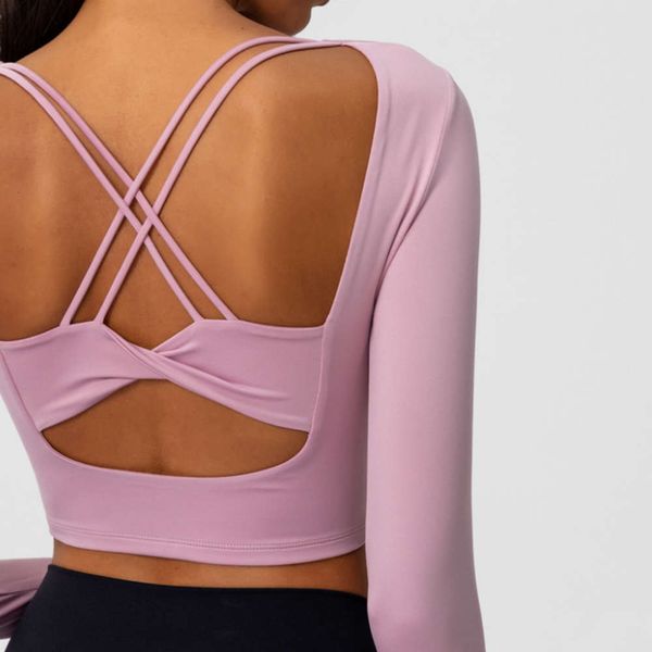 tight skirt yoga tight sports bra long nude sleeve women's quick dry running fitness suit autumn designer, Gray
tight skirt yoga tight sports bra long nude sleeve women's quick dry running fitness suit autumn designer, Gray