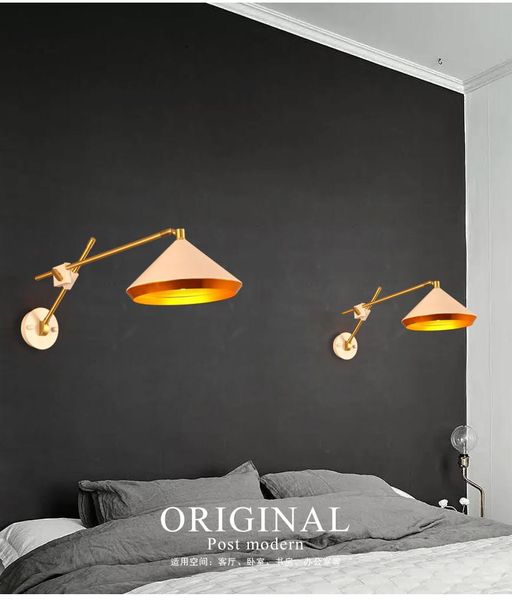 american vintage iron loft industrial wall lamp indoor lighting bedside swing arm sconce for home 110v/220v e27 edison bulb
american vintage iron loft industrial wall lamp indoor lighting bedside swing arm sconce for home 110v/220v e27 edison bulb