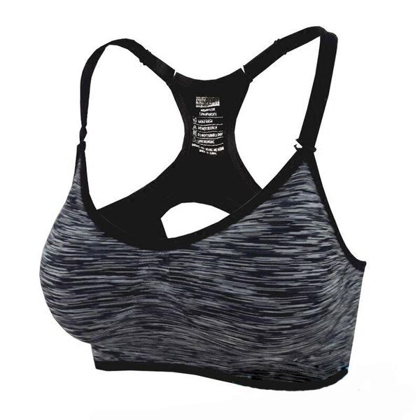 yoga outfit women sports bra breathable quick dry shockproof cross back push up fitness active gym running