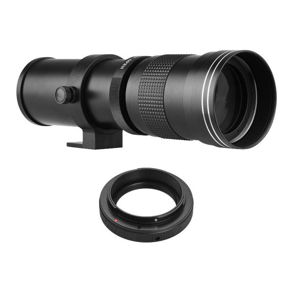 lighting & studio accessories camera mf super telepo zoom lens f/8.3-16 420-800mm t mount with adapter ring universal 1/4 thread for ef-moun
lighting & studio accessories camera mf super telepo zoom lens f/8.3-16 420-800mm t mount with adapter ring universal 1/4 thread for ef-moun