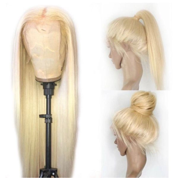 24inch #613 silky straight synthetic lace front wig heat resistant long hair light blonde for black women cosplay wig
24inch #613 silky straight synthetic lace front wig heat resistant long hair light blonde for black women cosplay wig