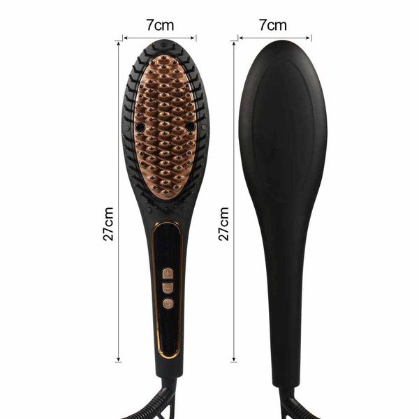 professional ionic smoothing brush electric hair brush comb hair beard straightner heating comb styling styler
professional ionic smoothing brush electric hair brush comb hair beard straightner heating comb styling styler
