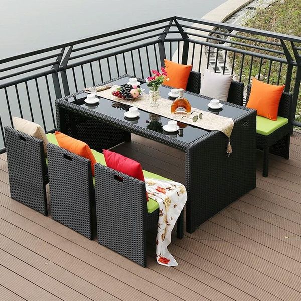camp furniture outdoor leisure courtyard dining chair balcony restaurant rattan multi-piece el combination
camp furniture outdoor leisure courtyard dining chair balcony restaurant rattan multi-piece el combination