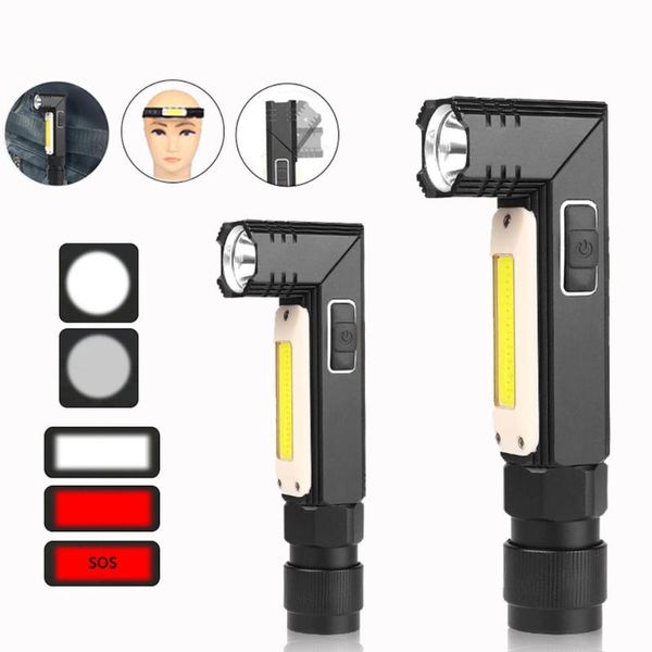portable lanterns led cob usb rechargeable torch with magnet base work light headlight repairtail hidden charging
portable lanterns led cob usb rechargeable torch with magnet base work light headlight repairtail hidden charging