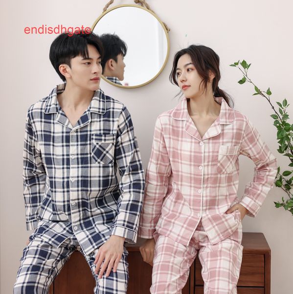 new long sleeve pants set pure spring cotton men and women lovers home wear pajamas lapel cardigan can be worn, Black;white
new long sleeve pants set pure spring cotton men and women lovers home wear pajamas lapel cardigan can be worn, Black;white