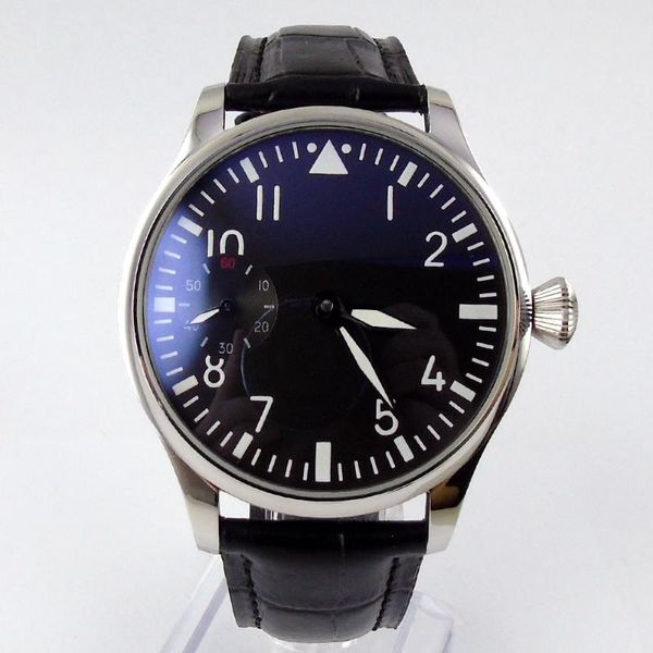 wristwatches 44mm blue sterile dial leather luminous hands 17 jewels 6497 movement manual mechanical mens watch, Slivery;brown
wristwatches 44mm blue sterile dial leather luminous hands 17 jewels 6497 movement manual mechanical mens watch, Slivery;brown