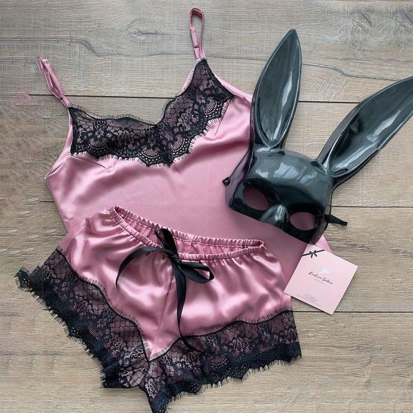 silk pajamas set women lingerie bow sleepwear lace satin pijama cute pyjamas women champagne color pijamas pizama, Black;red
silk pajamas set women lingerie bow sleepwear lace satin pijama cute pyjamas women champagne color pijamas pizama, Black;red