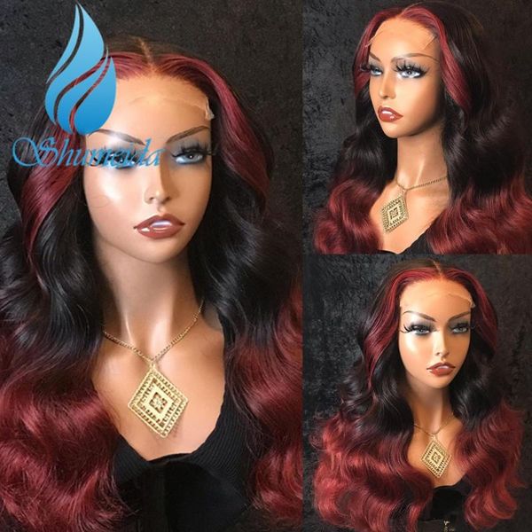 lace wigs smd 13*6 ombre red color front with baby hair brazilian remy human body wave, Black;brown
lace wigs smd 13*6 ombre red color front with baby hair brazilian remy human body wave, Black;brown