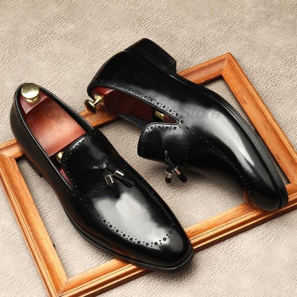 dress shoes spring autumn mens penny loafers genuine leather black tassel slip on square head men wedding casual business roxm
dress shoes spring autumn mens penny loafers genuine leather black tassel slip on square head men wedding casual business roxm
