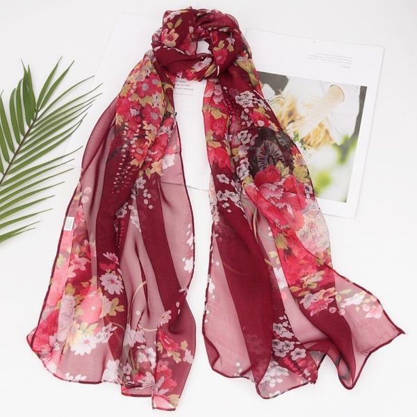 scarves decorative silk imitation georgette thin fabric in spring and summer autumn winter scarf, Blue;gray
scarves decorative silk imitation georgette thin fabric in spring and summer autumn winter scarf, Blue;gray