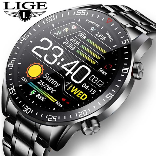 lige 2021 new men smart watch heart rate blood pressure waterproof sports watch fitness tracker for ios android smar twatch meng, Slivery;brown
lige 2021 new men smart watch heart rate blood pressure waterproof sports watch fitness tracker for ios android smar twatch meng, Slivery;brown