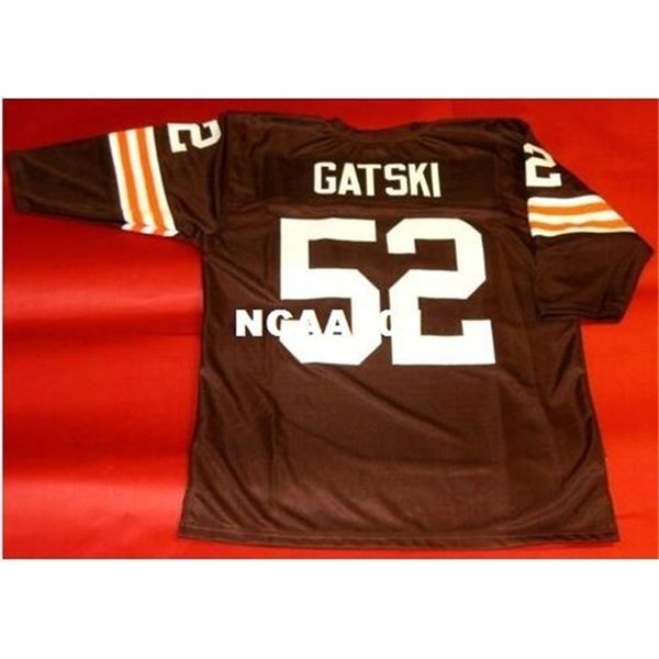 668 #52 frank gatski custom 3/4 retro college jersey size s-4xl or custom any name or number jersey, Black
668 #52 frank gatski custom 3/4 retro college jersey size s-4xl or custom any name or number jersey, Black