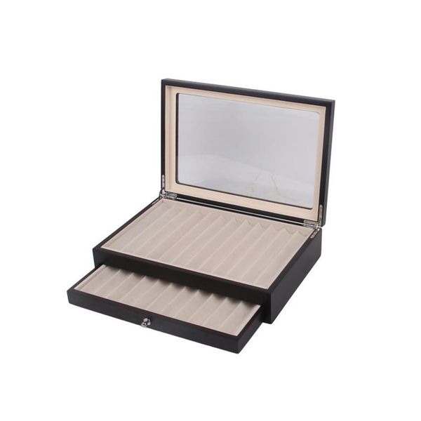 black/ burgundy wooden pen display storage case, 23 pens capacity, fountain pen collector organizer box with t jlldkn yeah2010
black/ burgundy wooden pen display storage case, 23 pens capacity, fountain pen collector organizer box with t jlldkn yeah2010