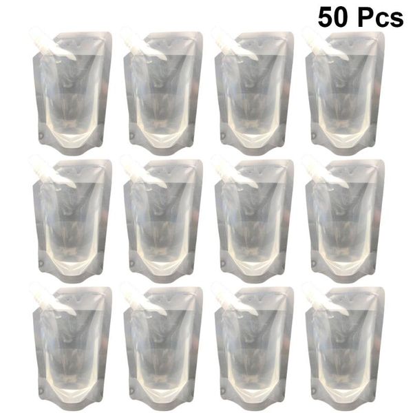 50pcs 350ml transparent beverage flasks standing liquor pouch portable plastic drinks bag
50pcs 350ml transparent beverage flasks standing liquor pouch portable plastic drinks bag