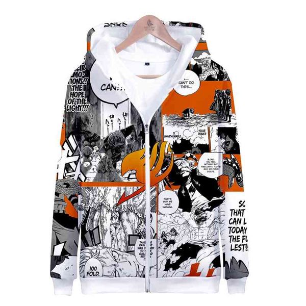 goblin's tail naz lucy digital printed men's and women's hooded zipper sweater hoodie, White;black
goblin's tail naz lucy digital printed men's and women's hooded zipper sweater hoodie, White;black