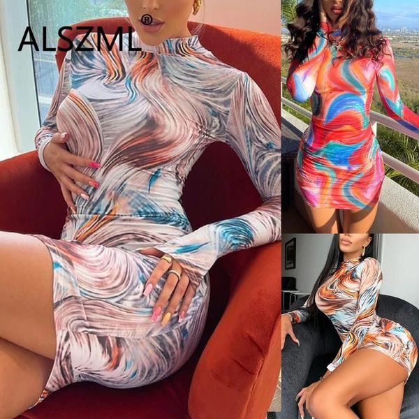 casual dresses women o neck summer mini dress print party beach full sleeve vestidos, Black;gray
casual dresses women o neck summer mini dress print party beach full sleeve vestidos, Black;gray