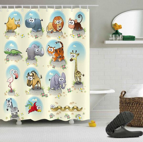 shower curtains cartoon african animal lion curtain waterproof bathroom water and mildew resistant fabric bath
shower curtains cartoon african animal lion curtain waterproof bathroom water and mildew resistant fabric bath