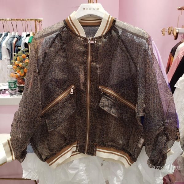 women's jackets leopard print zipper jacket for wiomen summer coat lantern sleeve large size loose sun protection clothing lady top, Black;brown
women's jackets leopard print zipper jacket for wiomen summer coat lantern sleeve large size loose sun protection clothing lady top, Black;brown