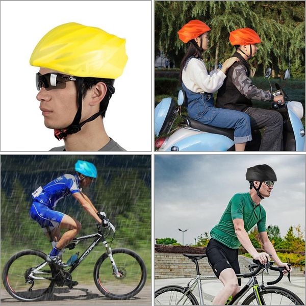 3 colors waterproof bicycle helmet cover mountain mtb mountain road bike soft helmet cycling rain water snow high elastic cover, Black
3 colors waterproof bicycle helmet cover mountain mtb mountain road bike soft helmet cycling rain water snow high elastic cover, Black