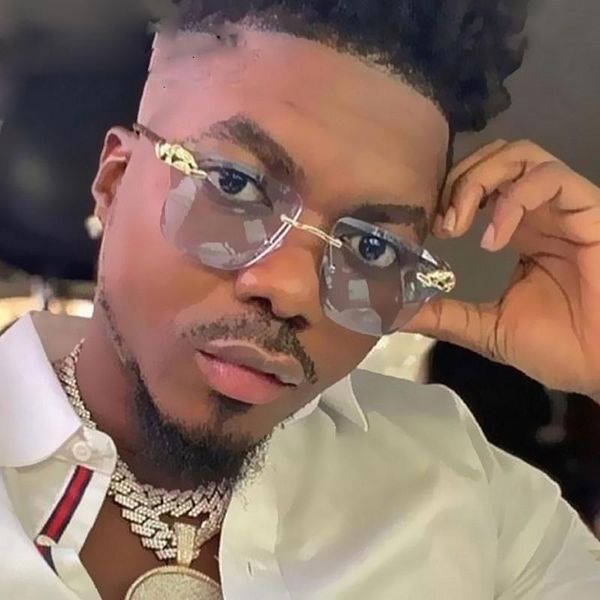 sunglasses leopard brand rimless square for men metal fashion gradient lens frameless sun glasses women 2021 funky shades uv400, White;black
sunglasses leopard brand rimless square for men metal fashion gradient lens frameless sun glasses women 2021 funky shades uv400, White;black