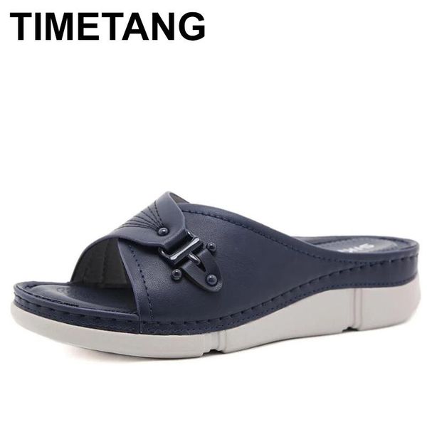 slippers timetang fashion women summer shoes female wedges comfortable fish mouth flip flops casual soft bottom non-slip sandals, Black
slippers timetang fashion women summer shoes female wedges comfortable fish mouth flip flops casual soft bottom non-slip sandals, Black
