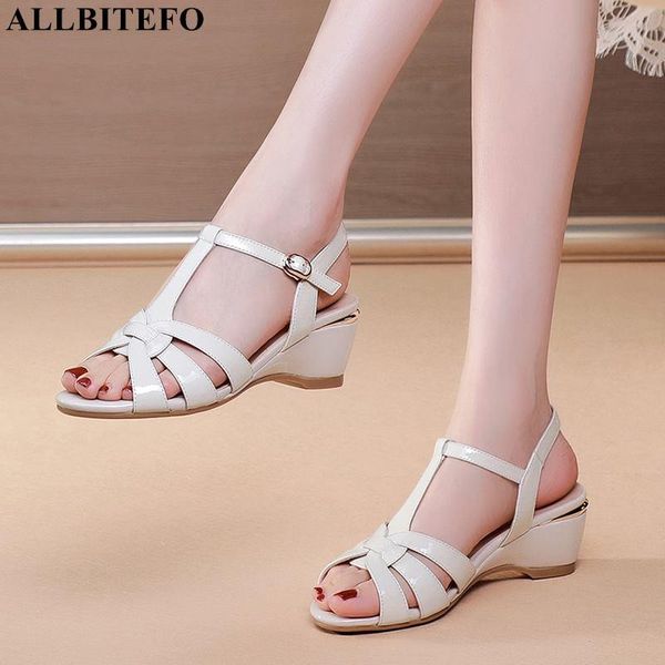 sandals allbitefo wedges heel shoes real genuine leather summer women heels fashion casual high for girls, Black
sandals allbitefo wedges heel shoes real genuine leather summer women heels fashion casual high for girls, Black
