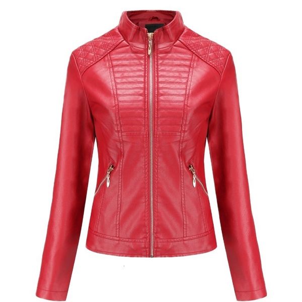 2021 new women spring plus solid size motorcycle outerwear sleeve long leather jacket of plutonium sf0011 ro2c, Black
2021 new women spring plus solid size motorcycle outerwear sleeve long leather jacket of plutonium sf0011 ro2c, Black