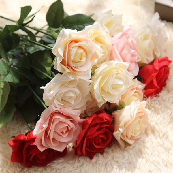 10pcs fake artificial roses bouquets party artificial flowers for wedding decoration flower for wedding home decoration
10pcs fake artificial roses bouquets party artificial flowers for wedding decoration flower for wedding home decoration