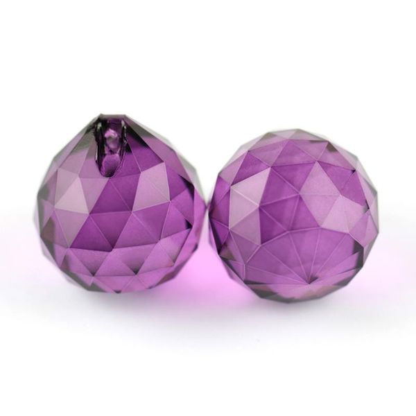 100pcs 30mm faceted glass crystal chandelier parts pendant prisms lighting ball dark amethyst suncatcher wedding home decor
100pcs 30mm faceted glass crystal chandelier parts pendant prisms lighting ball dark amethyst suncatcher wedding home decor